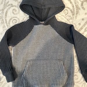 Cat and Jack hooded chunky thermal pull over